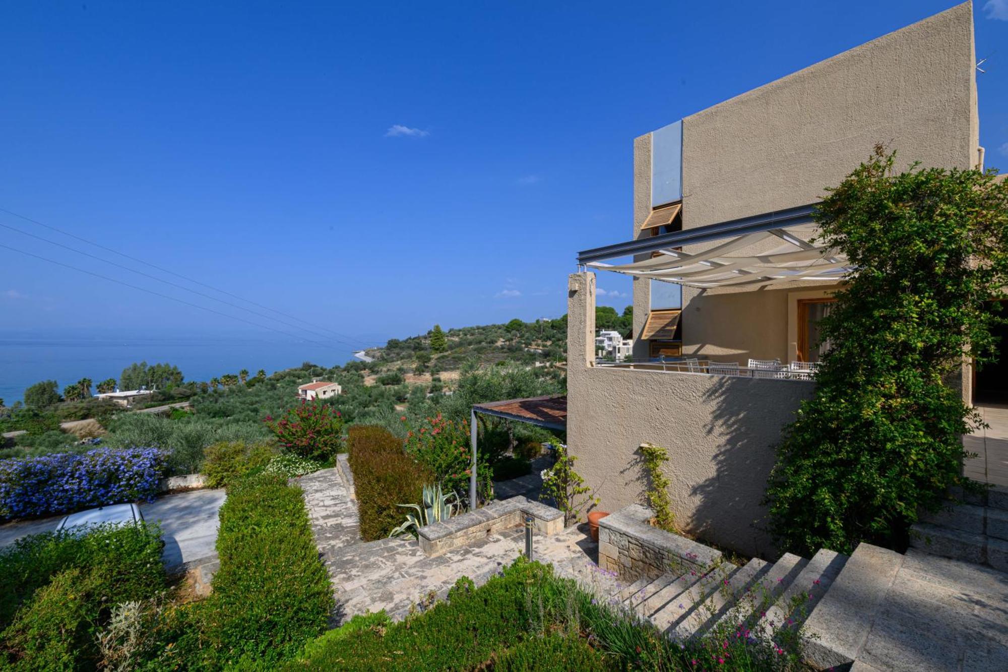 Mani Tower Villa Akrogiali 外观 照片